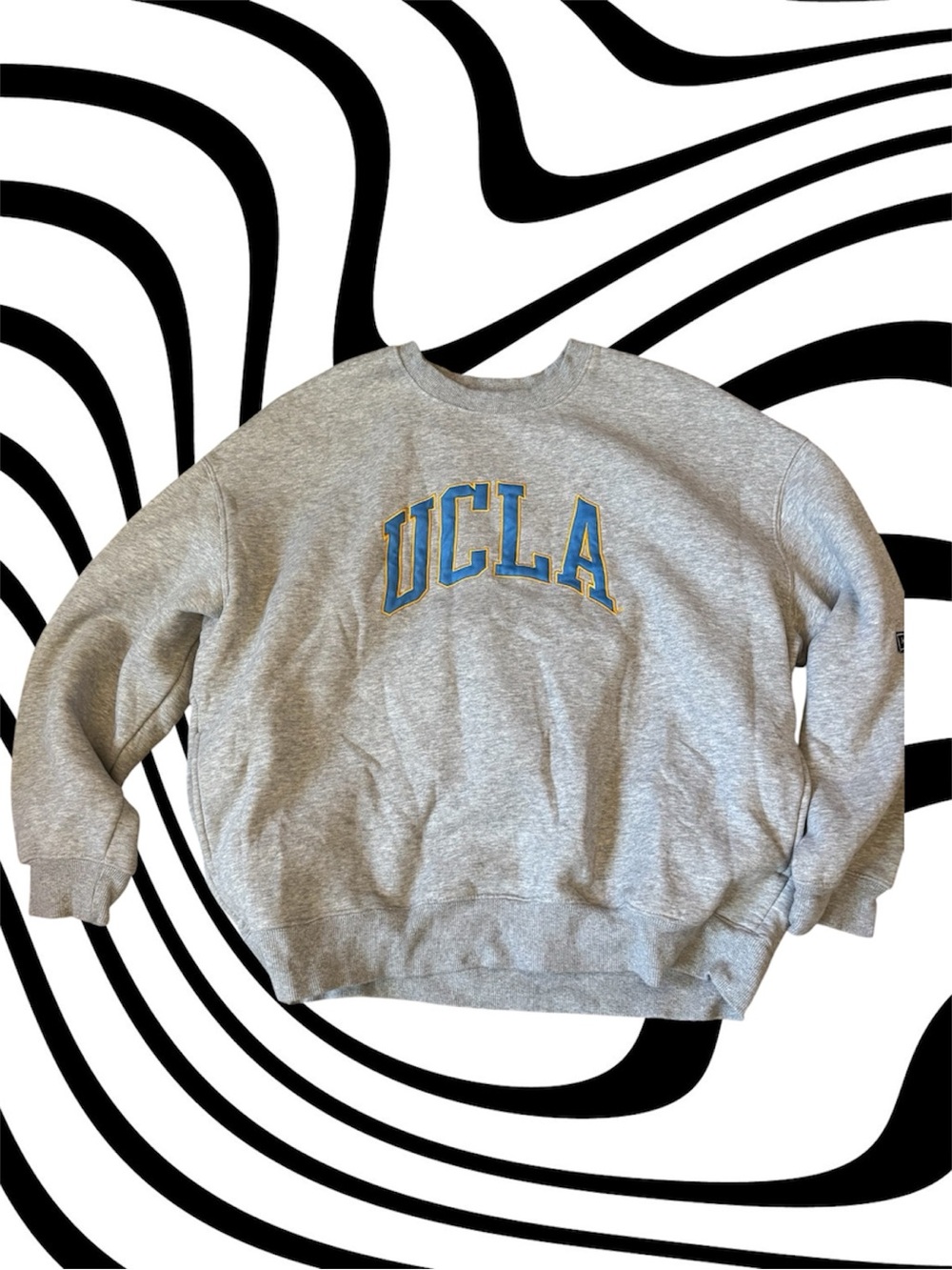 UCLA Grey Crewneck Sweatshirt with Blue & Gold Logo